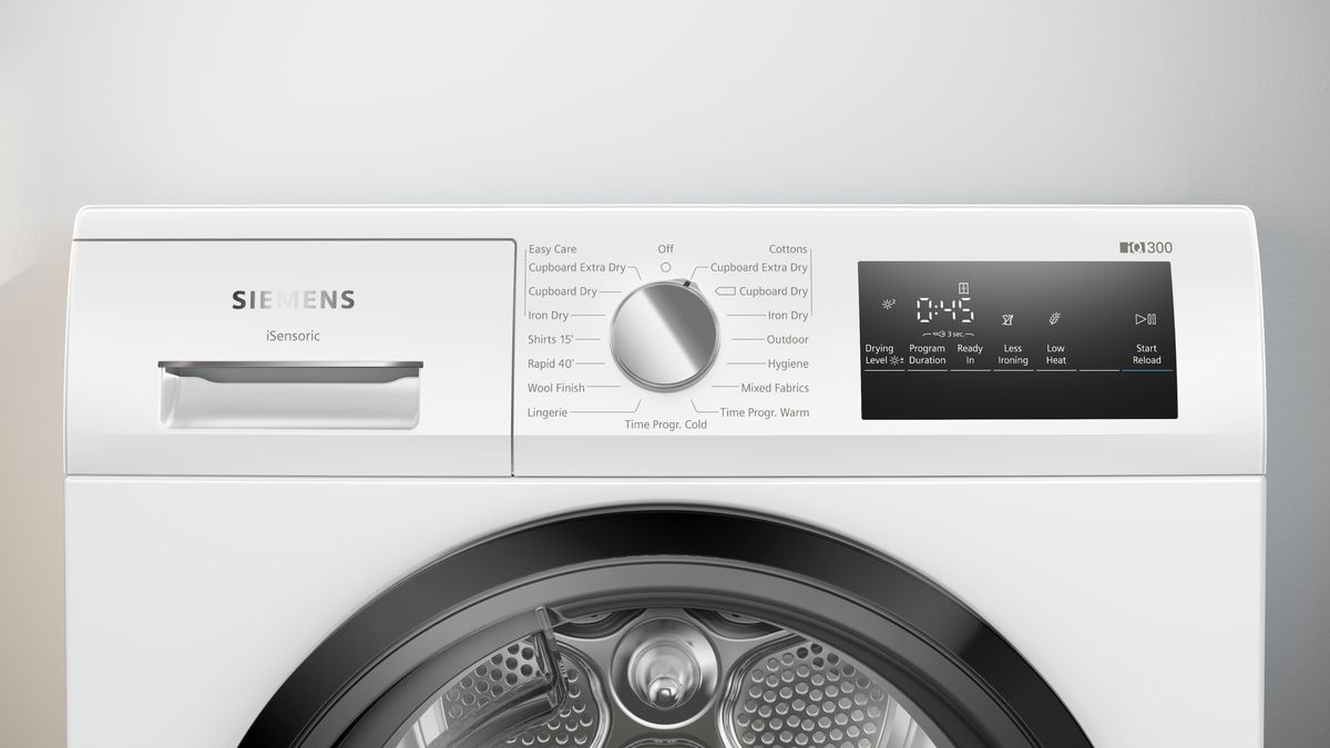 Siemens Wt N Gb Iq Condenser Tumble Dryers