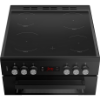 Beko EDC634K 60cm Double Oven Electric Cooker with Ceramic Hob_topview