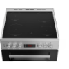 Beko EDC634S 60cm Double Oven Electric Cooker with Ceramic Hob_top