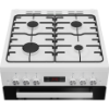 Beko EDG634W 60cm Double Oven Gas Cooker with Gas Hob - White_top