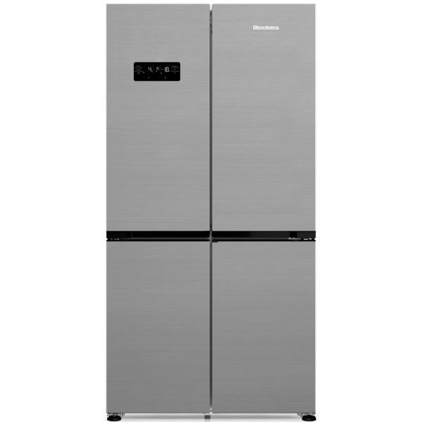 Blomberg KQD114VPX 90.8cm Dual Cooling American Style Fridge Freezer - Brushed Steel_main