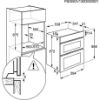 Zanussi ZKCXL3X1 56cm Built In Electric Double Oven - Stainless Steel_diagram