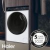 Haier HW90_B14959U1UK 9kg 1400 Spin Washing Machine - White_side