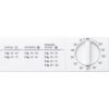 Indesit NIS41V 4kg Vented Tumble Dryer - White with Graphite Door_control2