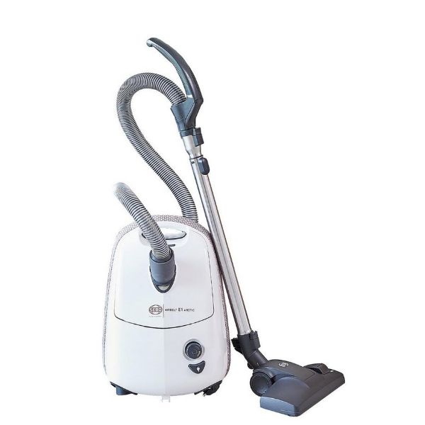 Sebo 92621CI Airbelt E1 Arctic Cylinder Vacuum Cleaner - White_main