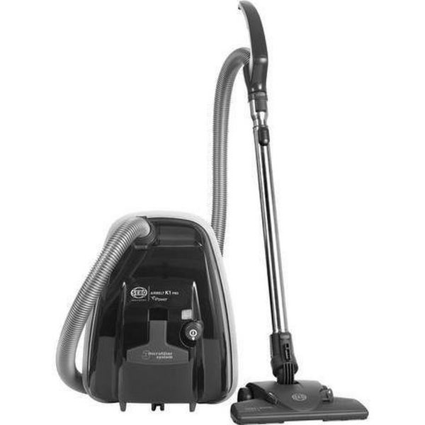 Sebo 92662GB Airbelt K1 Pro ePower Bagged Cylinder Vacuum Cleaner - Dark Grey_main