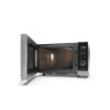 Sharp YC-PS204AU-S 20 Litres Microwave Oven - Black/Silver_open