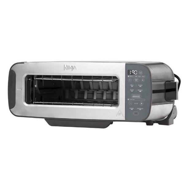 Ninja ST202UK 3-in-1 2 Slice Toaster - Grill and Panini Press - Stainless Steel_main