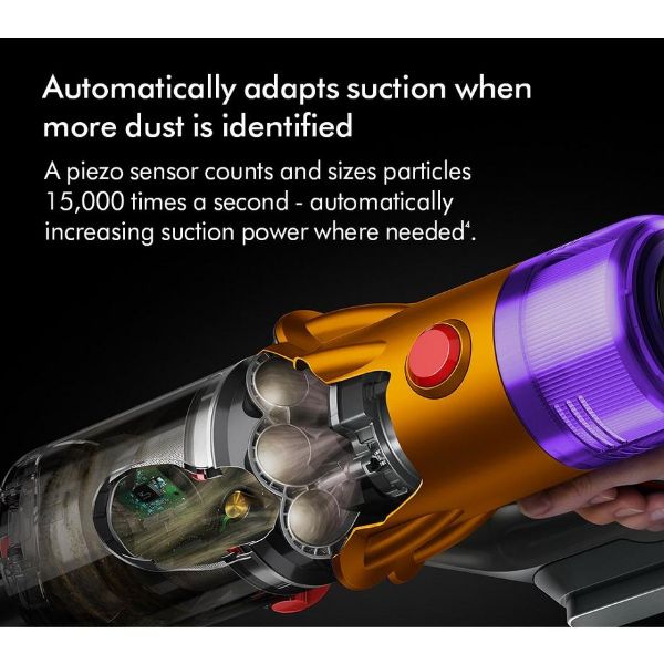 Dyson V12-2023 Cordless Stick Vacuum - 60 Minutes Run Time - Nickel_dust