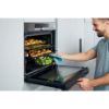 Hisense BI62212AXUK 59.5cm Built In Electric Single Oven - Stainless Steel_view