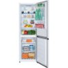 Hisense RB390N4WWE 59.5cm 70/30 Split - Total No Frost Fridge Freezer - White_open