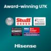 Hisense 55U7KQTUK 55" 4K Ultra HD Mini-LED Smart TV_award