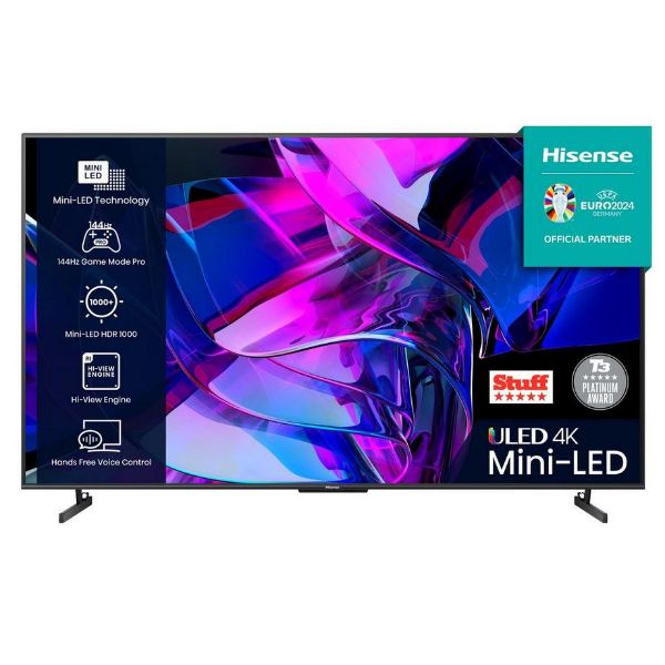 Hisense 75U7KQTUK 75" 4K Ultra HD Mini-LED Smart TV_main