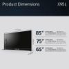 Sony XR85X95LPU 85"4K HDRGoogle Smart TV_dimen