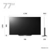 LG OLED77B36LA_AEK 77" 4K Smart OLED TV_dimen