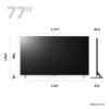 LG OLED77Z39LA_AEK 77" 8K Smart OLED TV_dimen