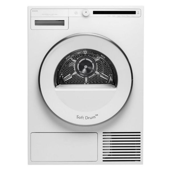 ASKO T208H_W_UK 8kg Heat Pump Tumble Dryer - White_main