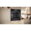 Neff B54CR71G0B 60cm Slide and Hide Built In Electric Single Oven_open