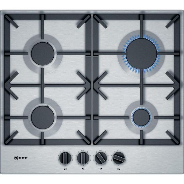 Neff T26DS49N0 58cm Gas Hob - Stainless Steel_main