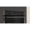 Neff U1ACE2HG0B 59.4cm Built In Electric Double Oven - Black with Graphite Trim_control