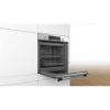 Bosch HBS573BS0B 59.4cm Built In Electric Single Oven with 3D Hot Air - Stainless Steel_open