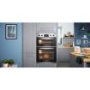 Beko CDFY22309X 60cm Built In High Specification RecycledNet Double Oven - Stainless Steel_view