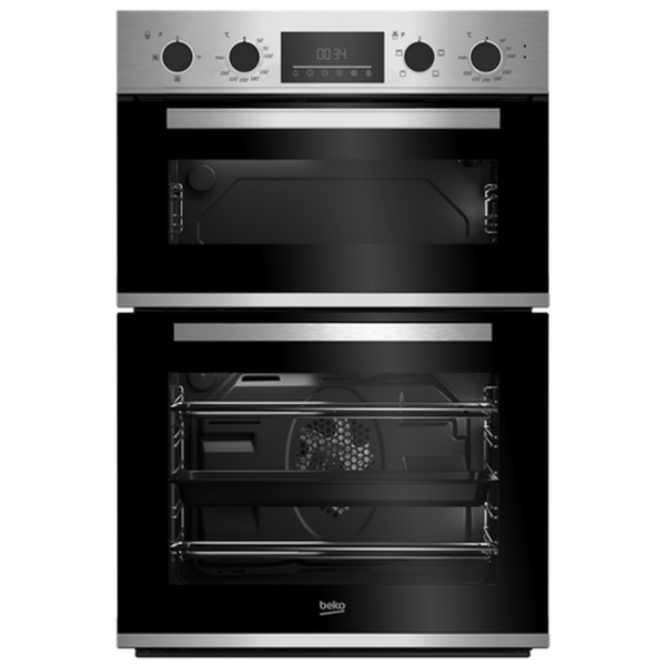 Beko CDFY22309X 60cm Built In High Specification RecycledNet Double Oven - Stainless Steel_main