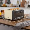 Bosch TAT4P447GB 4 Slot Toaster - Cream_dimen