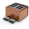 Bosch TAT4P449GB 4 Slice Toaster - Copper_open