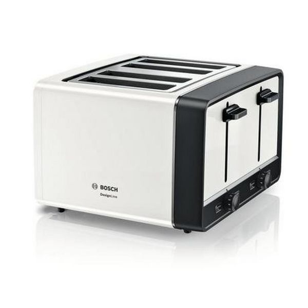 Bosch TAT5P441GB 4 Slice Toaster - White_main