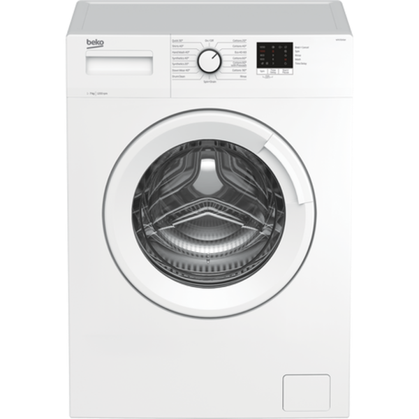 Beko WTK72041W 7kg 1200 Spin Washing Machine with Quick Programme - White_main