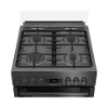 Blomberg GGN65N 60cm Double Oven Gas Cooker with Gas Hob - Anthracite_top
