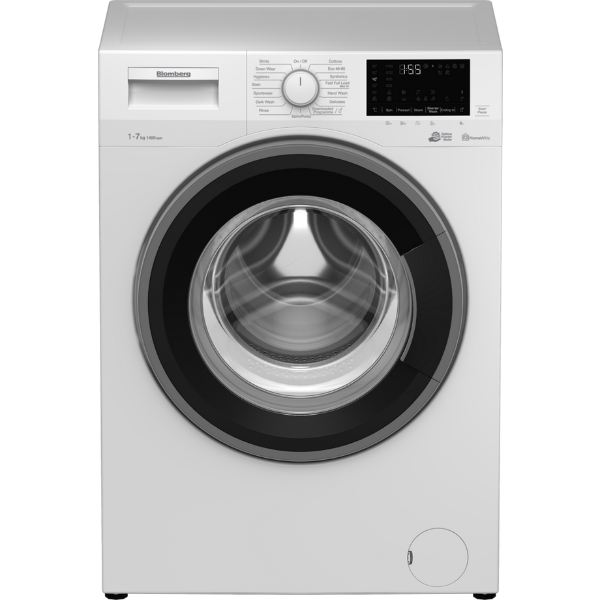 Blomberg LWF174310W 7kg 1400 Spin Washing Machine with Bluetooth Connection - White_main