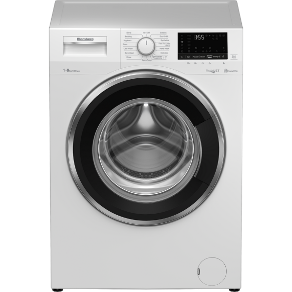 Blomberg LWF194520QW 9kg 1400 Spin Washing Machine with RapidJet technology - White_main