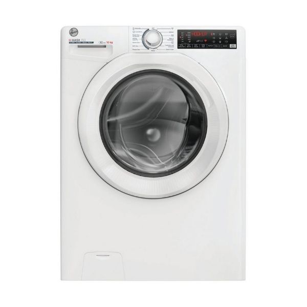 Hoover H3WPS4106TM6 10kg 1400 Spin Washing Machine - White_main