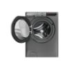 Hoover H3WPS496TMRR6 9kg 1400 Spin Washing Machine - Graphite_open