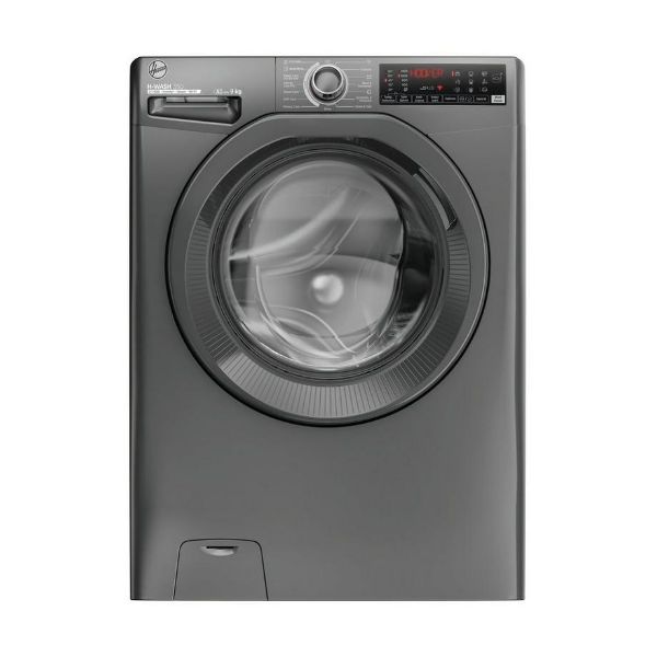 Hoover H3WPS496TMRR6 9kg 1400 Spin Washing Machine - Graphite_main