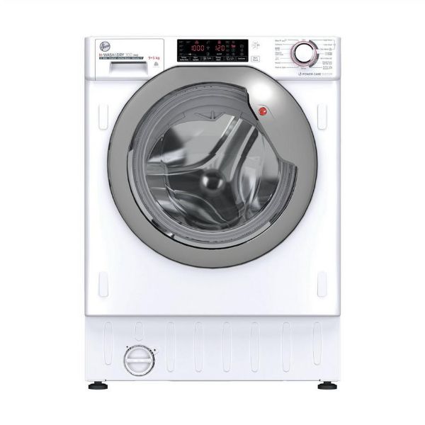 Hoover HBDOS695TAMSE 9kg/5kg 1600 Spin Integrated Washer Dryer - White_main