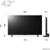 LG OLED42C34LA_AEK 42" 4K Smart OLED TV_dimen