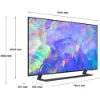 Samsung UE50CU8500KXXU UHD 4K HDR TV_dimen