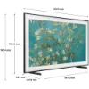 Samsung QE55LS03BGUXXU QLED Frame TV_dimen