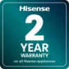 Hisense GM642XHS 60cm Gas Hob - Stainless Steel_warrantee