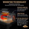 Ninja OG850UK Woodfire XL Electric BBQ Grill & Smoker - Black/Grey_tech