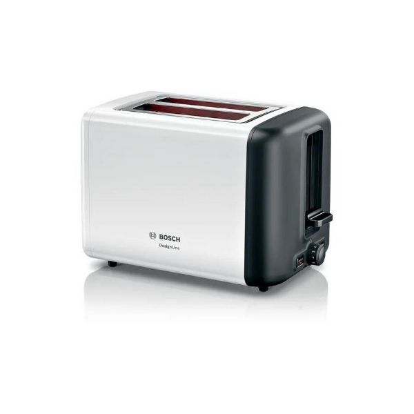 Bosch TAT3P421GB 2 Slice Toaster - White_main