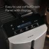 Siemens TF303G07 Bean to Cup Fully Automatic Freestanding Coffee Machine - Inox Silver Metallic_display
