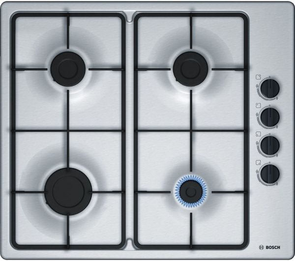 Picture of Bosch PBP6B5B60 Serie 2 60cm Gas Hob in Stainless Steel