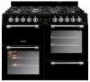 Picture of Leisure CK100F232K Cookmaster 100cm Dual Fuel Range Cooker with Seven Gas Burners in Black