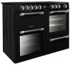 Picture of Leisure CK100C210K Cookmaster 100cm Electric Range Cooker with Five Ceramic Zones in Black