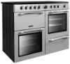 Picture of Leisure CK100C210S Cookmaster 100cm Electric Range Cooker with Five Ceramic Zones in Silver