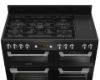 Picture of Leisure CS110F722K Cuisinemaster 110cm Dual Fuel Range Cooker with Three Ovens in Black